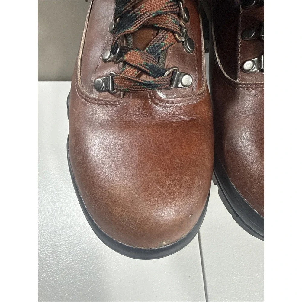VTG Tecnica GORE-TEX Trekker Waterproof Hiking Brown Boots Mens US Size 11.5 EUC